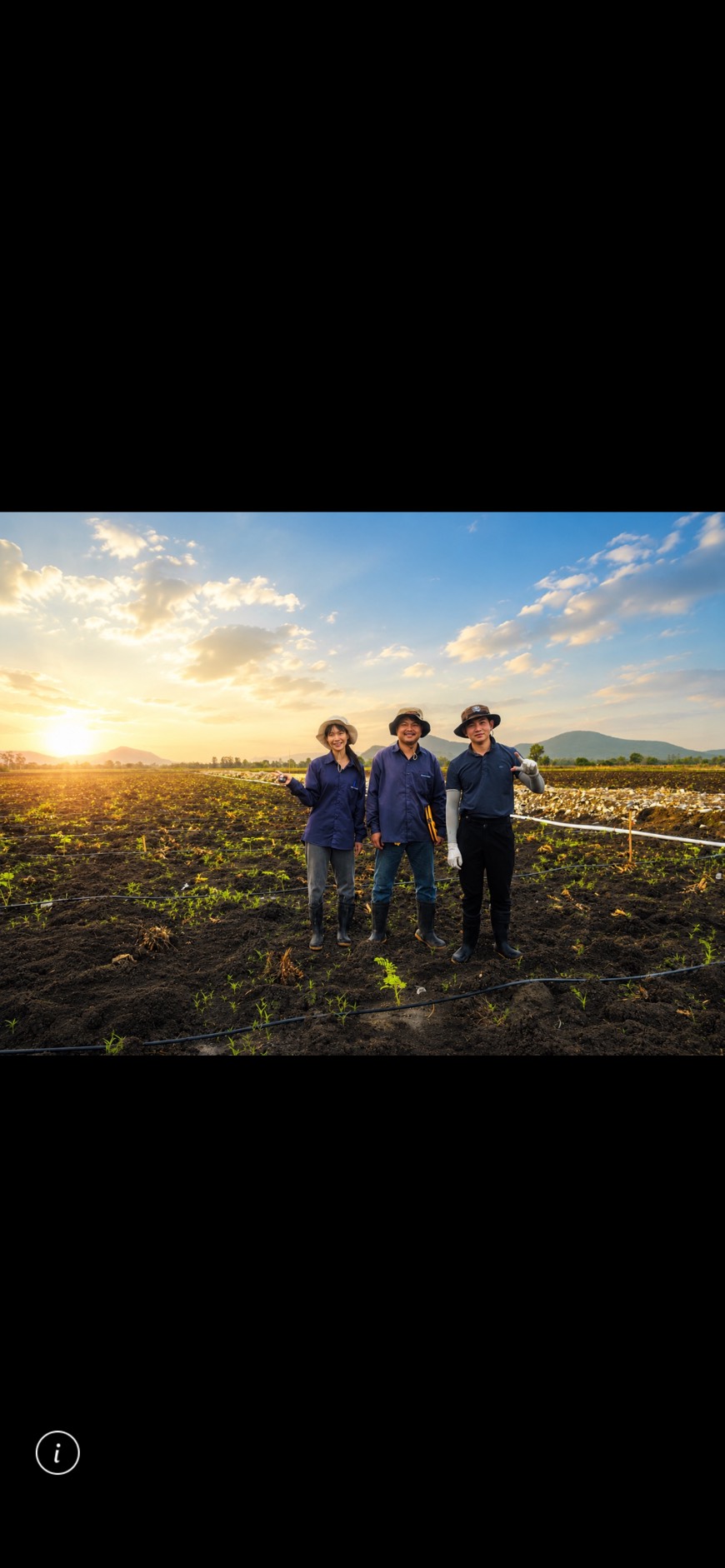 ทีมงานและเกษตรกร Good Seed Farm